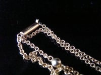 Image 2 of EDWARDIAN 9CT BALL CHAIN MARKED 9CT 16.5 INCHES 2.5g