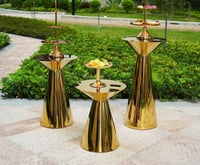 Image 1 of Luxury cake stands gold