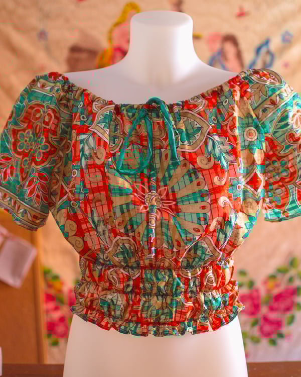 Image of ABIGAIL BLOUSE taormina
