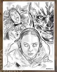 Stranger Things Max (Eddie Munson, Vecna) Sketch