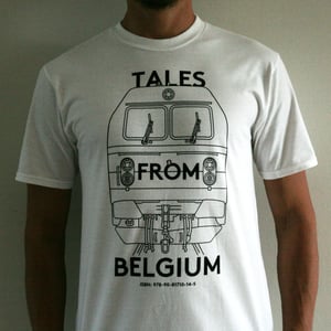 Image of Tales from Belgium T-shirt White / Red M5 double decker