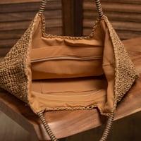 Image 3 of Straw Tote Bag