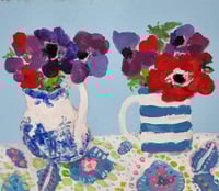 Blue & White jugs 