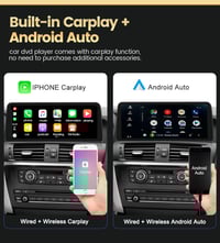Image 2 of Carplay & Android Auto Car Stereo 10.25" Touch Screen BMW NBT 3/4 Series F30 F31 F32 F33 F34 F36 