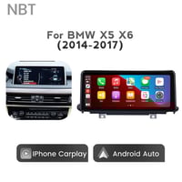 Image 5 of Carplay & Android Auto Car Stereo 10.25" inch Touch Screen fits BMW X5 X6 E70 E71 F15 F16 2007-2017
