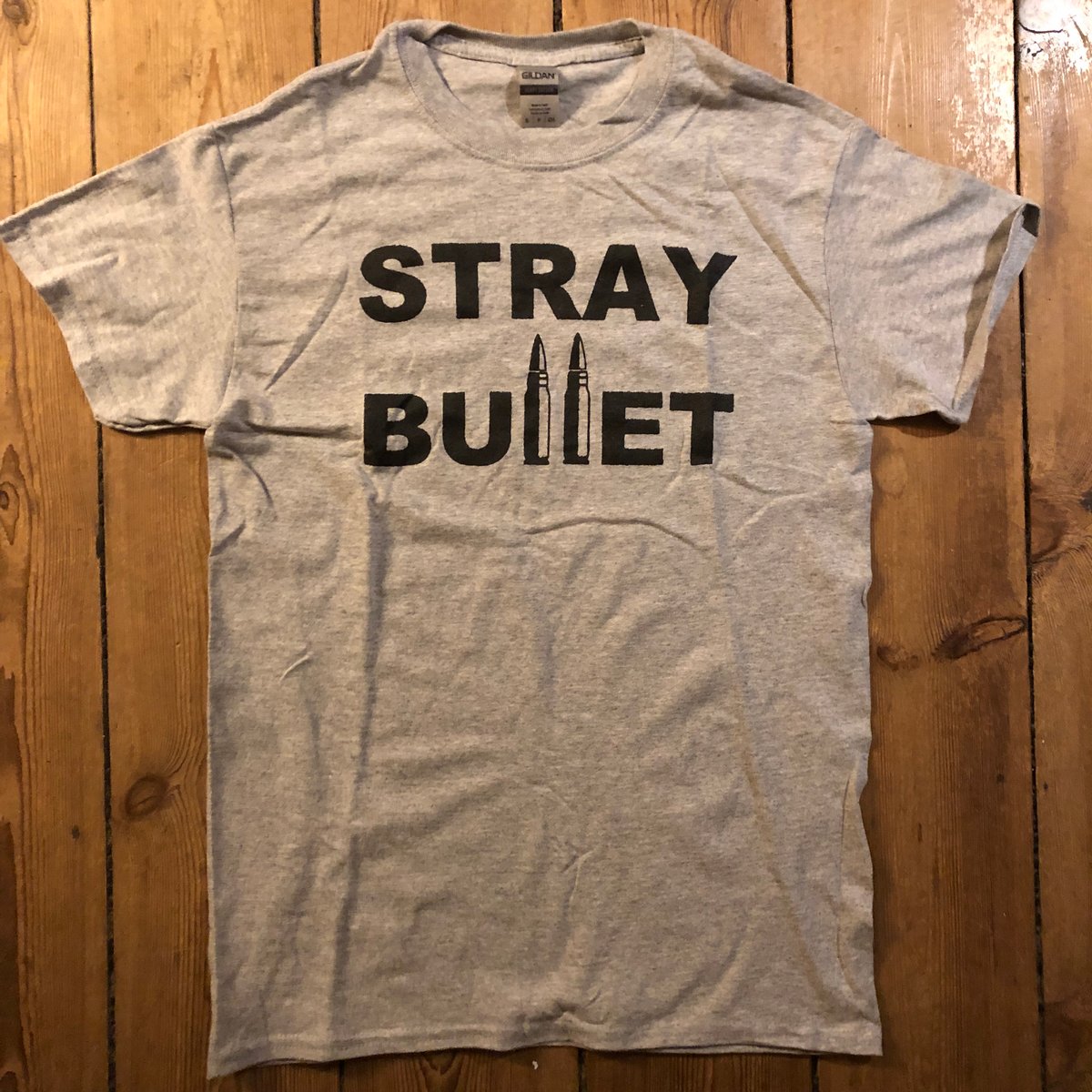 Image of STRAY BULET "logo" t-shirt