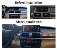 Image 4 of Carplay & Android Auto Car Stereo 10.25" inch Touch Screen fits BMW X5 X6 E70 E71 F15 F16 2007-2017