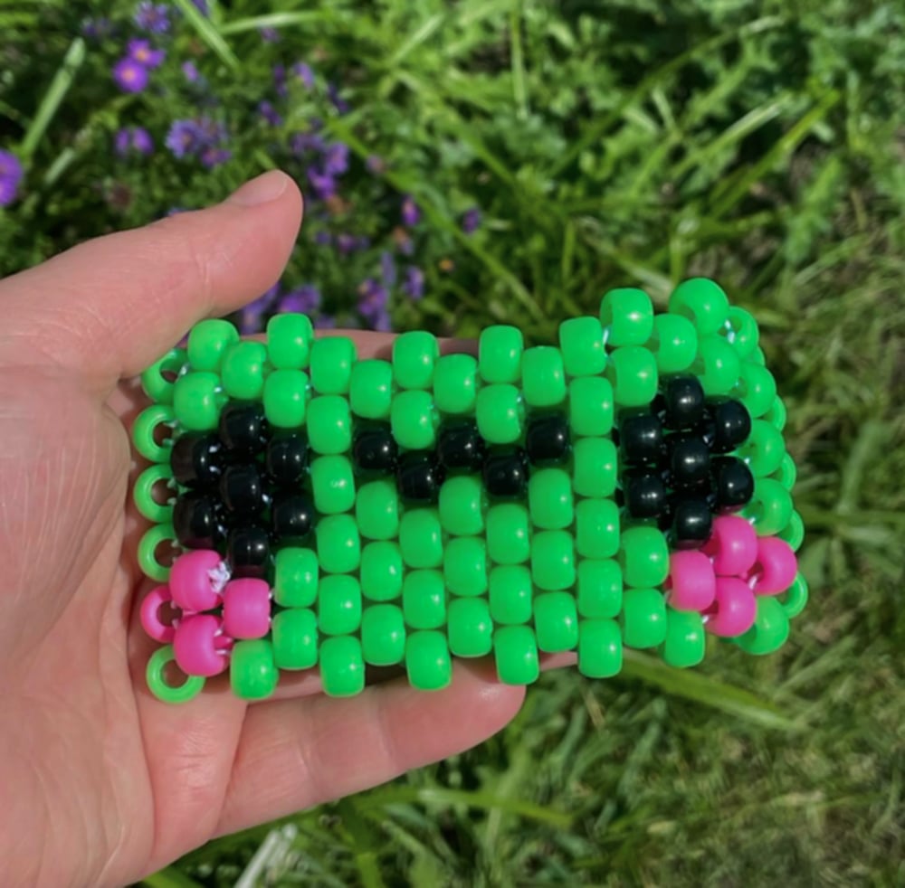 Image of Kandi Frog Cuff Bracelet 