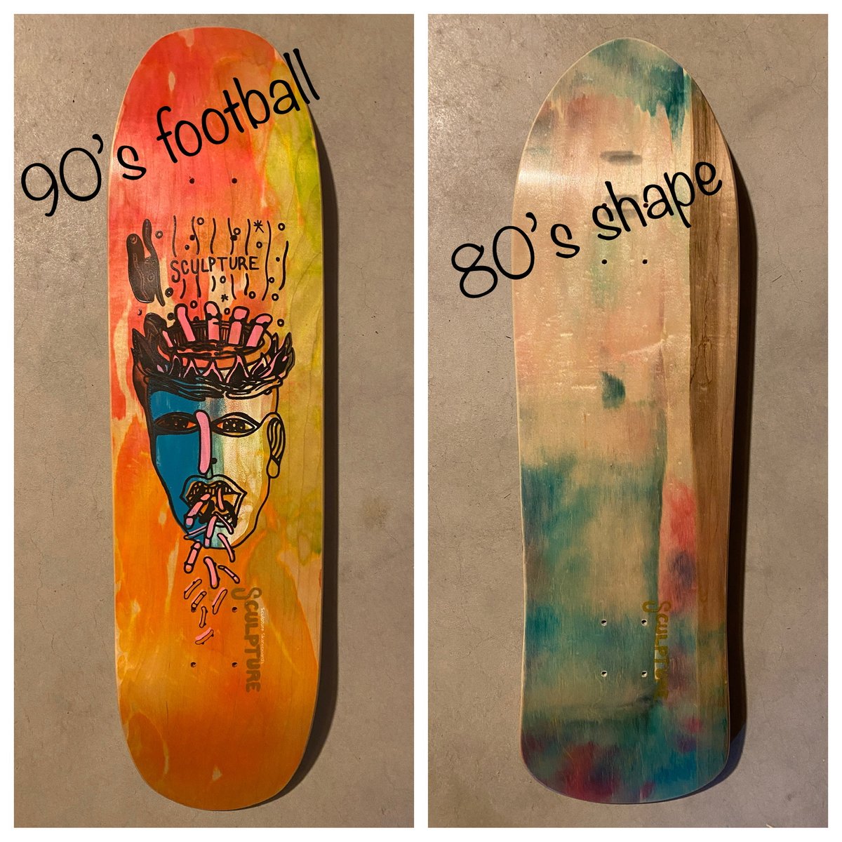 b.y.o -- custom Sculpture Skateboards