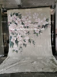 Hand Painted Backdrop - Magnolia