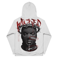 Image 1 of WICKED HOODIE WHITE