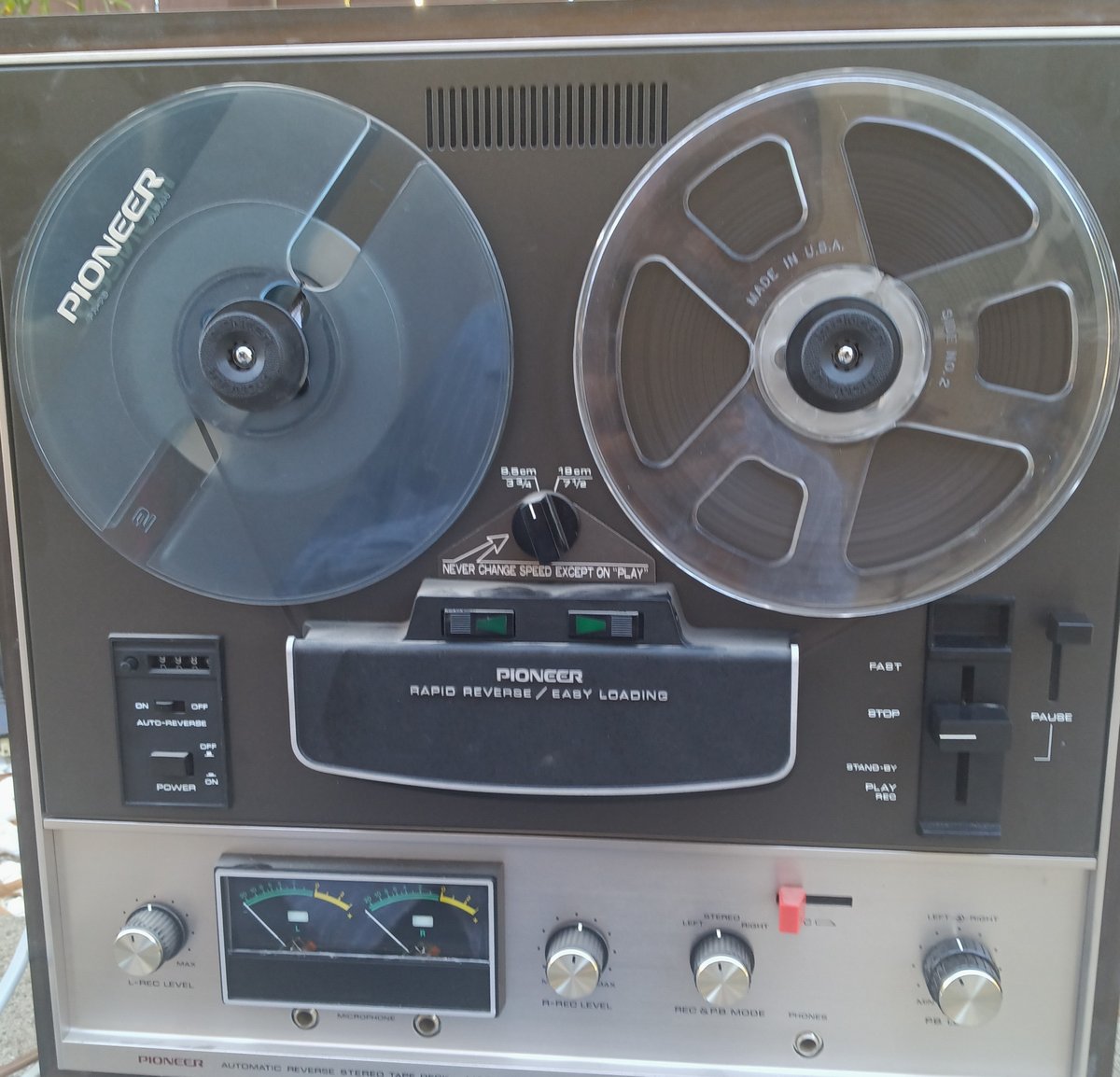 Pioneer T-6600 Reel To Reel Recorder And Player