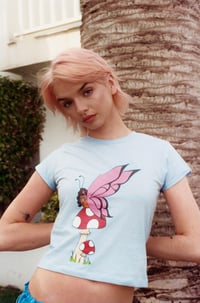 Image 4 of Mushroom fairy baby tee