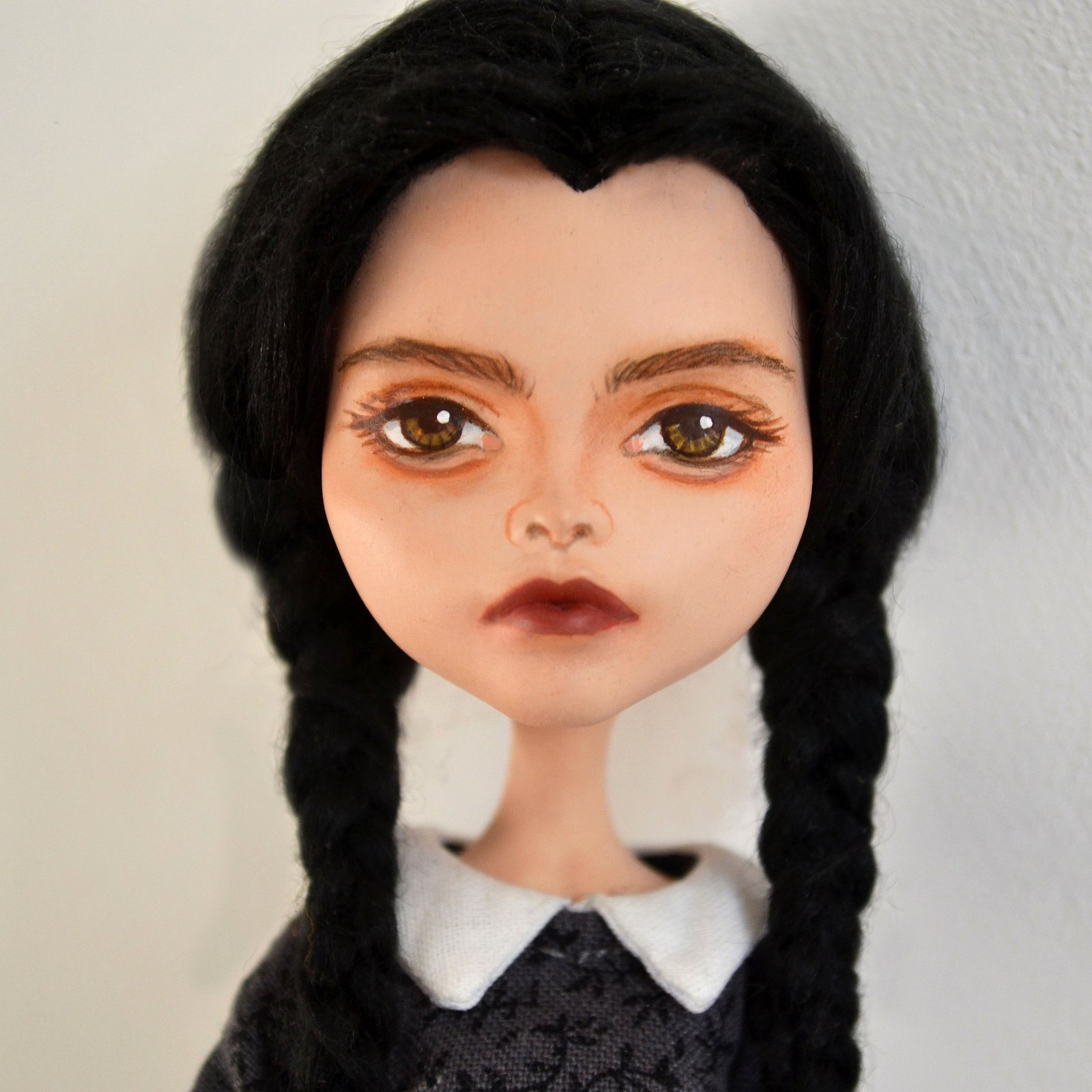 Wednesday Addams, inspired doll Wednesday Addams creepy doll,movie doll ...