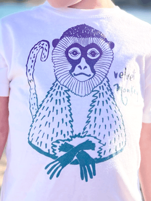 Kid's t-shirt, Velvet Monkey