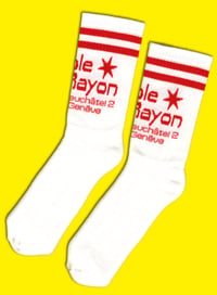 Double Rayon "business card" Socks