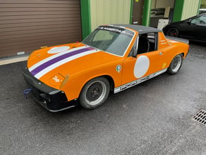 Image of Porsche 914 1.8 USA SCCA Race Car Track Car Signal Orange VERY RARE