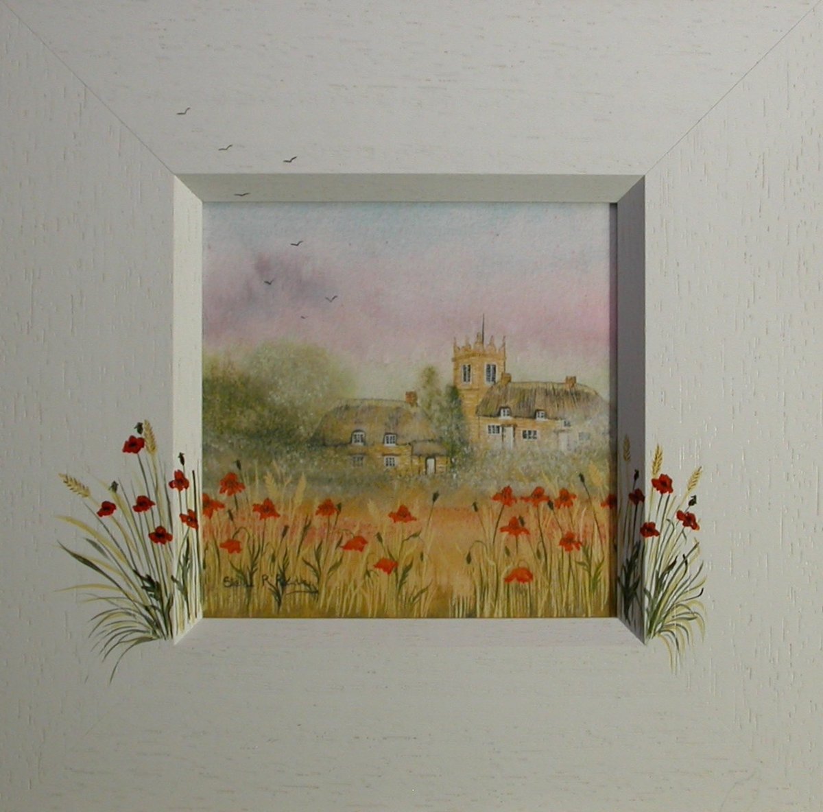 Image of Poppy Church 2427 - Open Edition Prints Miniature Collection