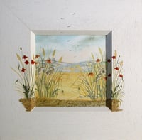Image 1 of Poppy Fieldmouse 2436 - Open Edition Print - Miniature.