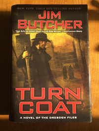 Image 1 of Jim Butcher "Turn Coat" Hardcover