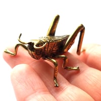 Image 3 of Locust - Brass Insect Ornament 