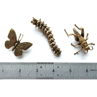 Image 4 of Butterfly - Miniature Brass Insect Ornament