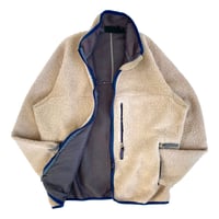 Image 3 of Vintage Patagonia Retro Pile Cardigan - Oatmeal