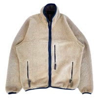 Image 1 of Vintage Patagonia Retro Pile Cardigan - Oatmeal