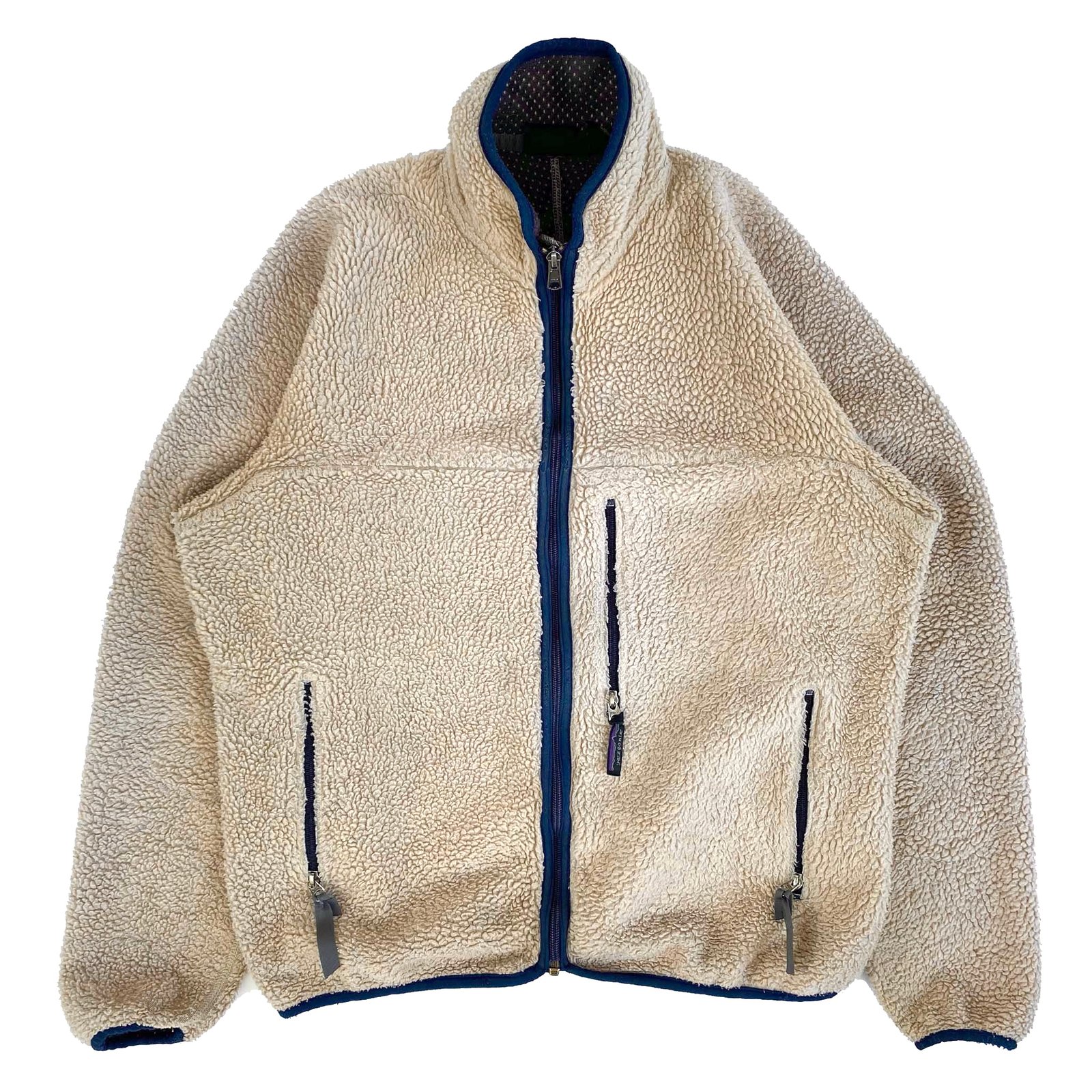 Vintage Patagonia Retro Pile Cardigan Oatmeal WAY OUT CACHE
