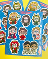 Mini Marvel Sticker Sheet