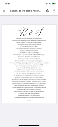 Image 5 of Bespoke rhyming speech/ vows/ reading 
