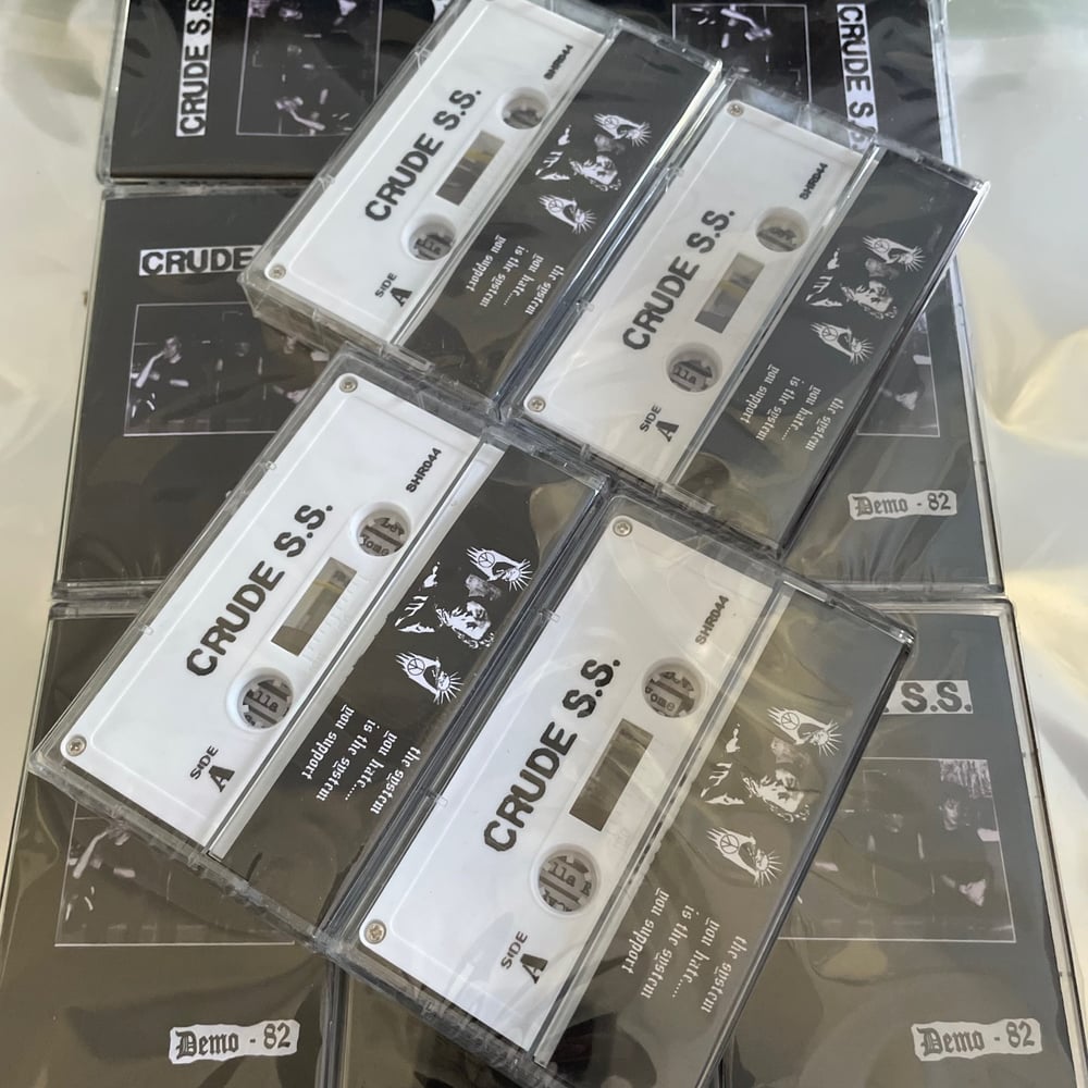 CRUDE S.S. "1000 Dead Cops Demo" CASSETTE