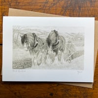 FIRST FURROWS ~ GREETINGS CARD