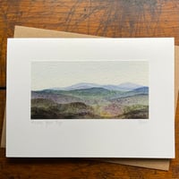 ACROSS MOOR TOP ~ GREETINGS CARD
