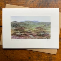 ON THE WAY TO GOATHLAND ~ GREETINGS CARD