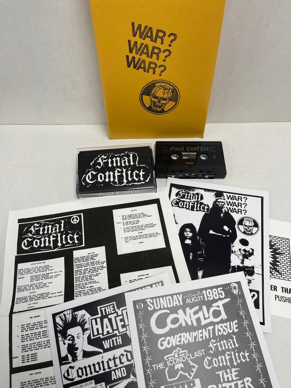 Image of Final Conflict-1985 Demo Cassette