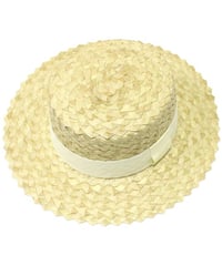 Image 2 of Natural Woven Straw Sunhat 