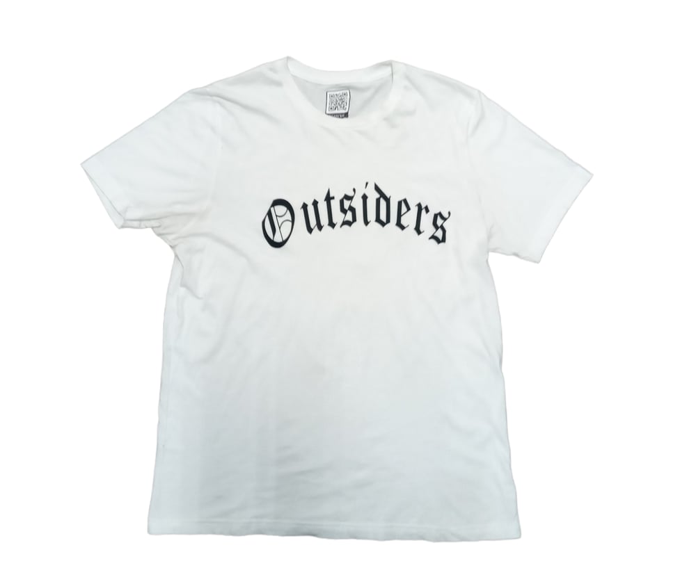 Image of Rebel Outsiders " White " Shirt 