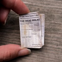 Image 4 of The Dead Walk Newspaper 
