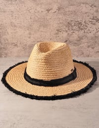 Image 1 of Band Straw Hat 