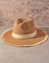 Straw Fedora Hat 