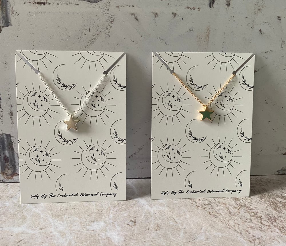 Star Pendant Gift Necklace 