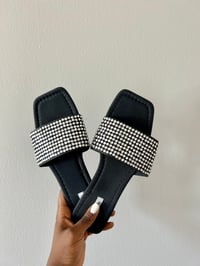 Image 2 of OG LUXXÉ Rhinestone Slides