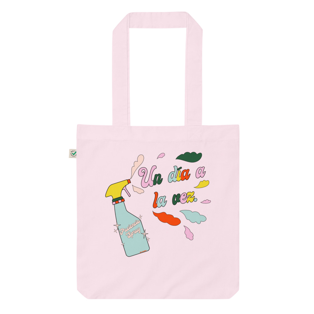 Image of Paciencia Spray tote bag