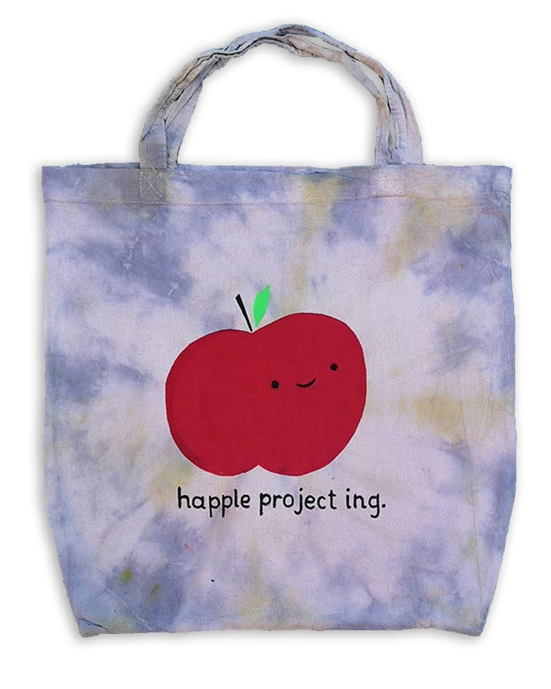 Image of Happy Project Tie-Dyed Totes