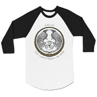 Image 1 of ABSU - THE GOLD TORQUES OF ULAID (GOLD & GREY PRINT) 2 JERSEY 