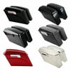Motorcycle Hard Saddlebags For Harley Touring Road King Street Electra Glide 1994-2013 Vivid Black