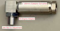 Image 2 of Universal O2 Spacer with Catalytic Converter - Pair