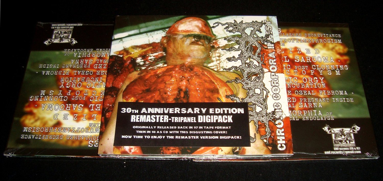 Image of CHRONIC CORPORA INFEST digipack CD (REMASTER)