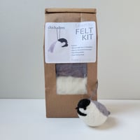 Image 1 of Chickadees - Needle Felting Kit